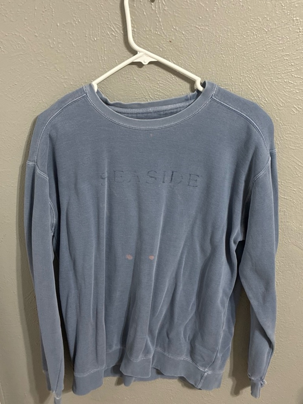 Women's Crewneck Sweatshirt - Light Blue